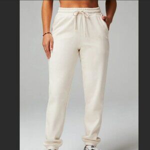 Fabletics Fleece Go-To Sweatpant Oatmeal Heather